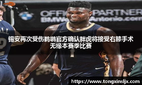 锡安再次受伤鹈鹕官方确认胖虎将接受右膝手术无缘本赛季比赛